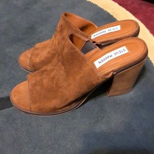 Brand new Steve Madden slip on heels